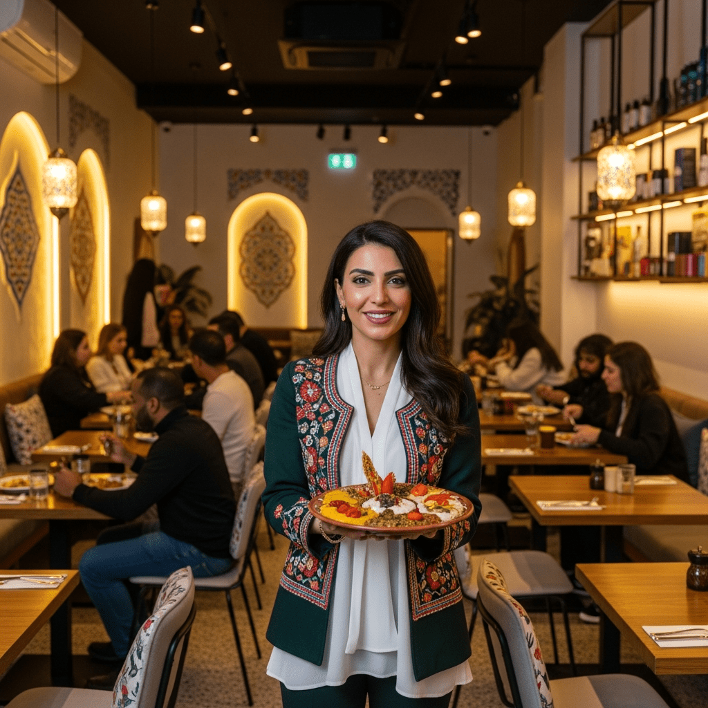 من مطبخ الجدة إلى إمبراطورية المذاق: قصة ليلى التي أضاءت عالم المقاهي