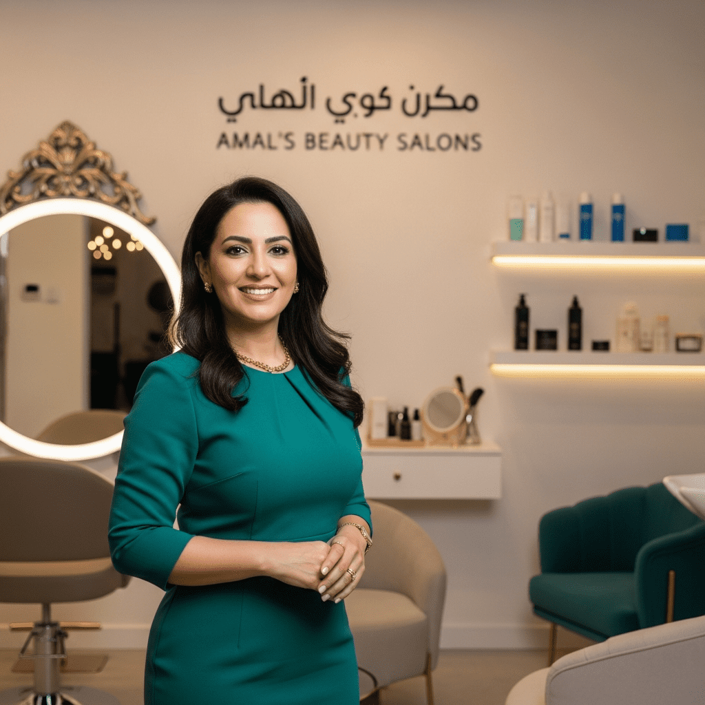 من حلمٍ صغيرٍ إلى إمبراطوريةِ جمالٍ: قصةُ أملٍ التي أشرقتْ في عالمِ التجميلِ