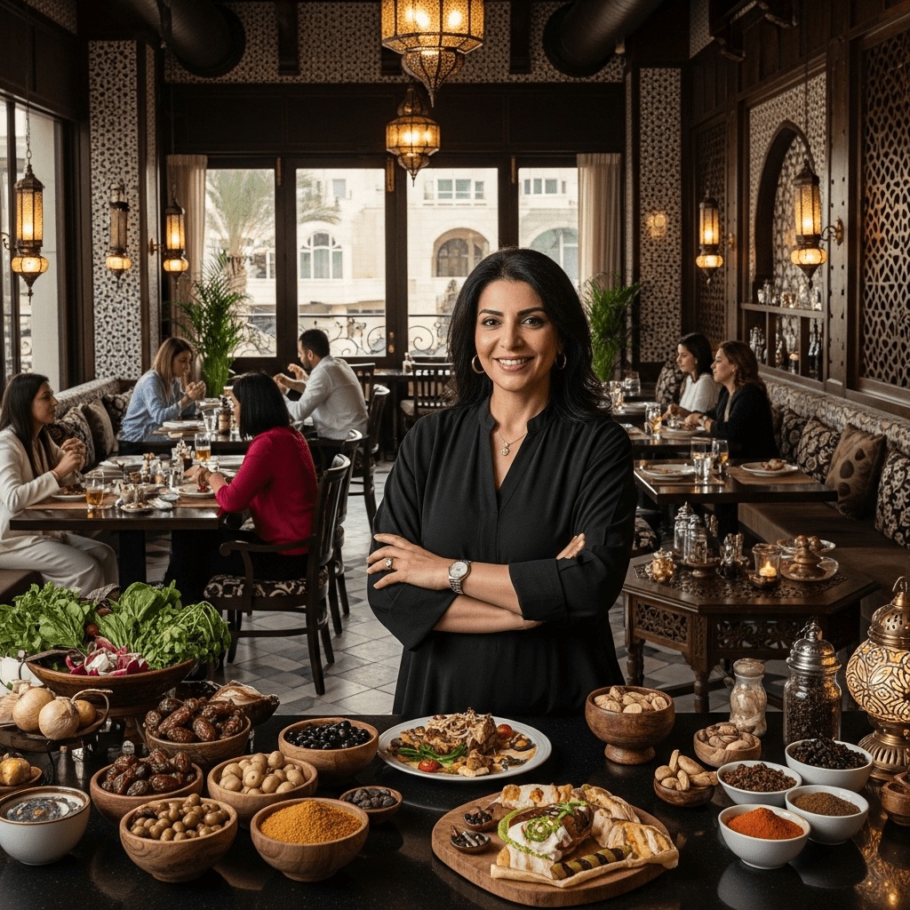 من شغف المطبخ إلى ريادة الأعمال: قصة إلهام امرأة حولت الأحلام إلى واقع مذاقه النجاح