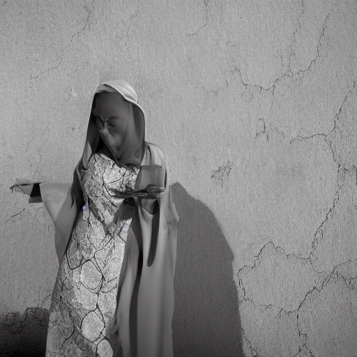 A cinematic shot of a determined, elegant Arab architect woman