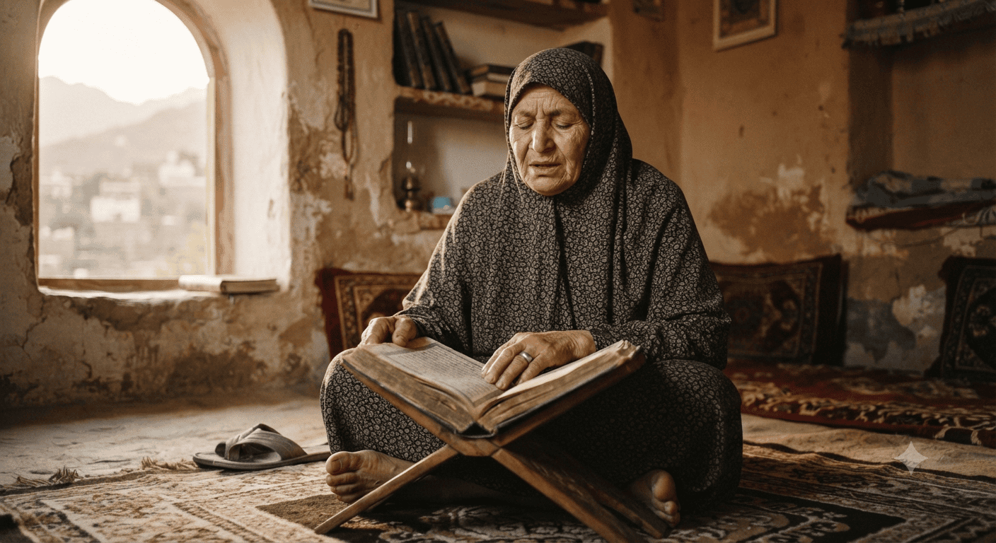 سبعينية تذهل الجميع بإرادتها وتتحدى العمر لحفظ القرآن الكريم b26e63d0 3fd4 4984 bcce 2c4cd69a4067 1